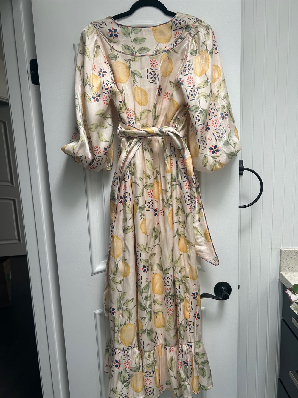 Ciebon Lemon Print Maxi Dress - Picture 8 of 12